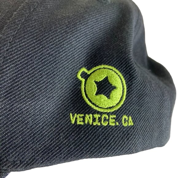 Yupoong The Classics Snapback Adjustable Hat Tea Riot Venice CA Embroidered NWOT - Picture 2 of 4